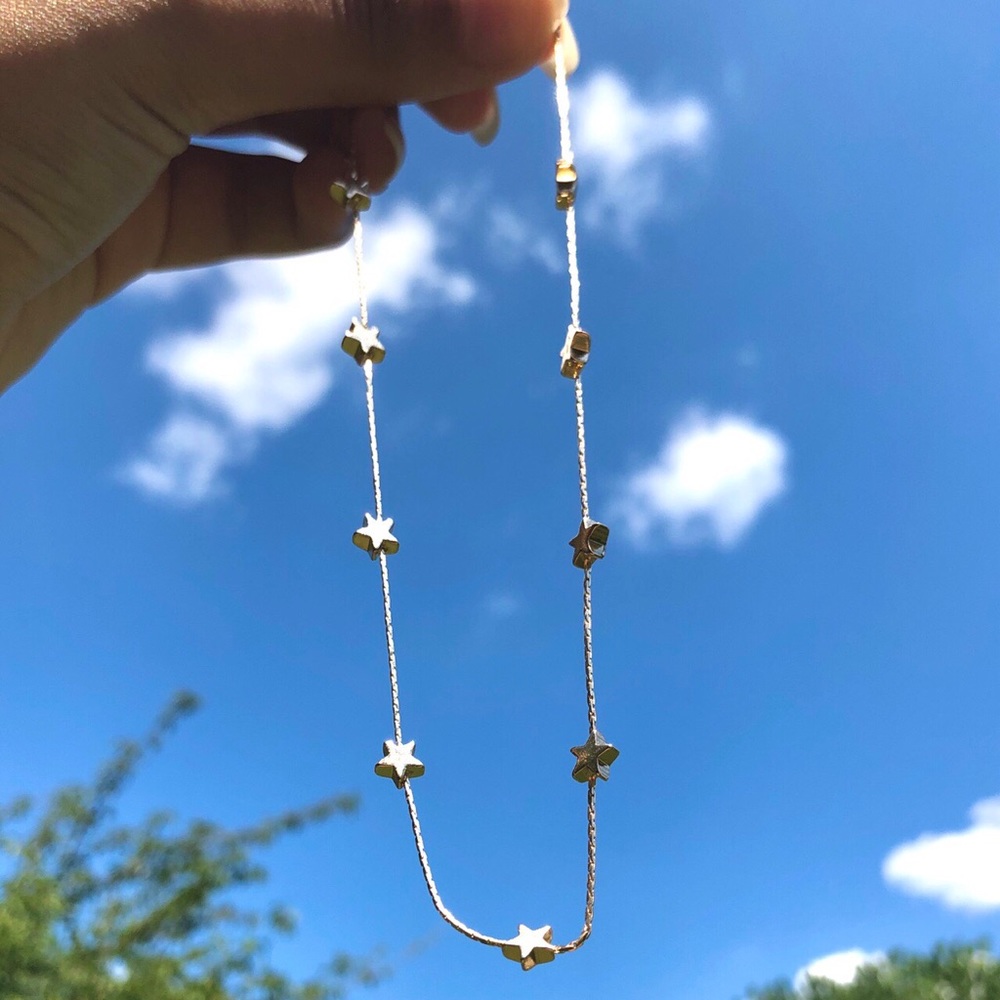 NEW brandy melville gold star chocker